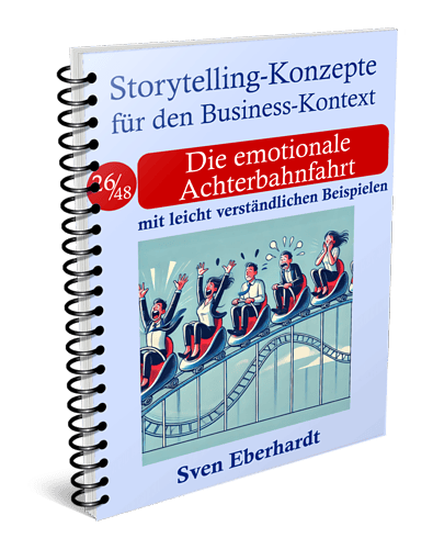 Cover Storytelling-Konzept Die emotionale Achterbahnfahrt