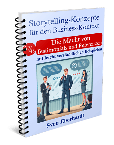 Cover Storytelling-Konzept Die Macht von Testimonials und Referenzen