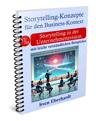 Cover Storytelling-Konzept Storytelling in der Unternehmensvision