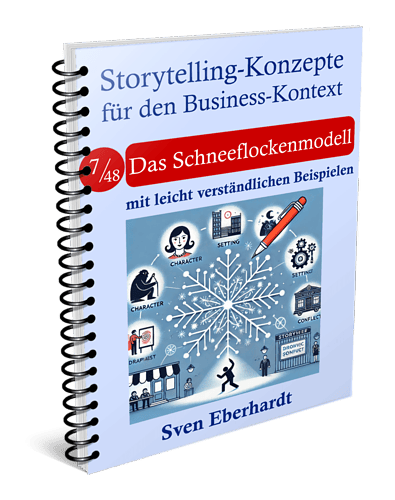 Cover Storytelling-Konzept Das Schneeflockenmodell