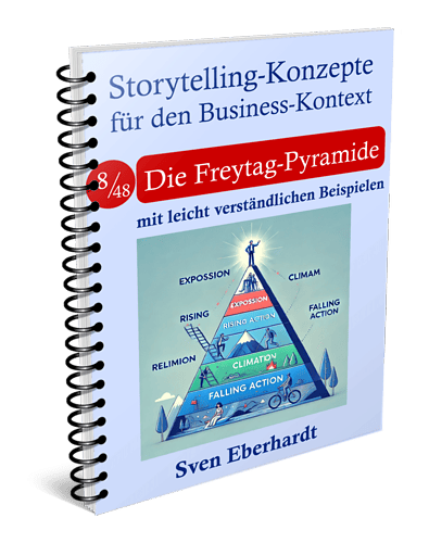 Cover Storytelling-Konzept Die Freytag-Pyramide (Dramatische Struktur)